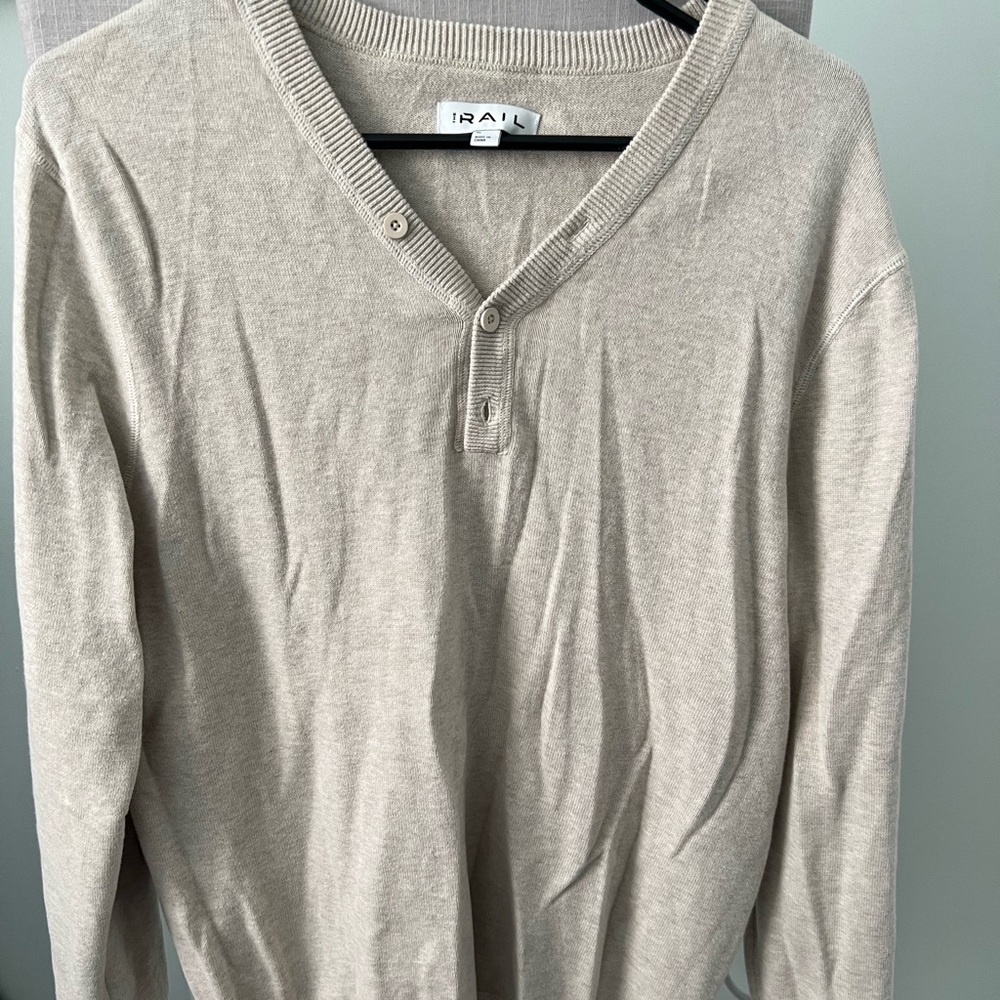 Rail men v-neck sweater, size XL